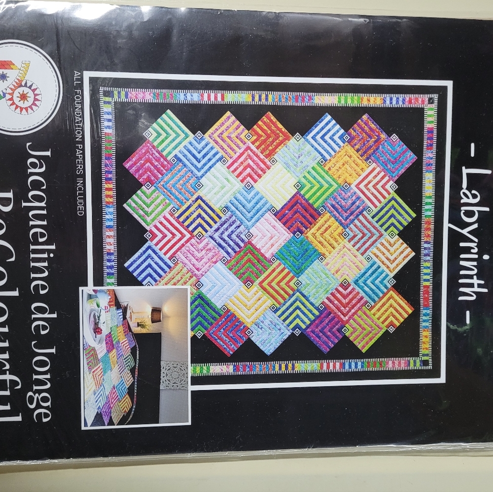 Jacqueline de Jonge Labrinyth  quilt pattern